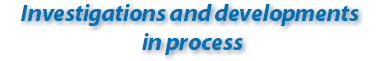 Investigations and developments in process