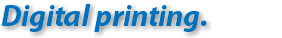 Digital printing.